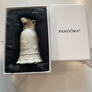 Pandora  2017 Bell Porcelain Ornament  With Box